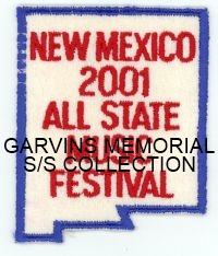 Z MISCELLANEOUS,NEW MEXICO,ALL STATE MUSIC FESTIVAL 2001 1